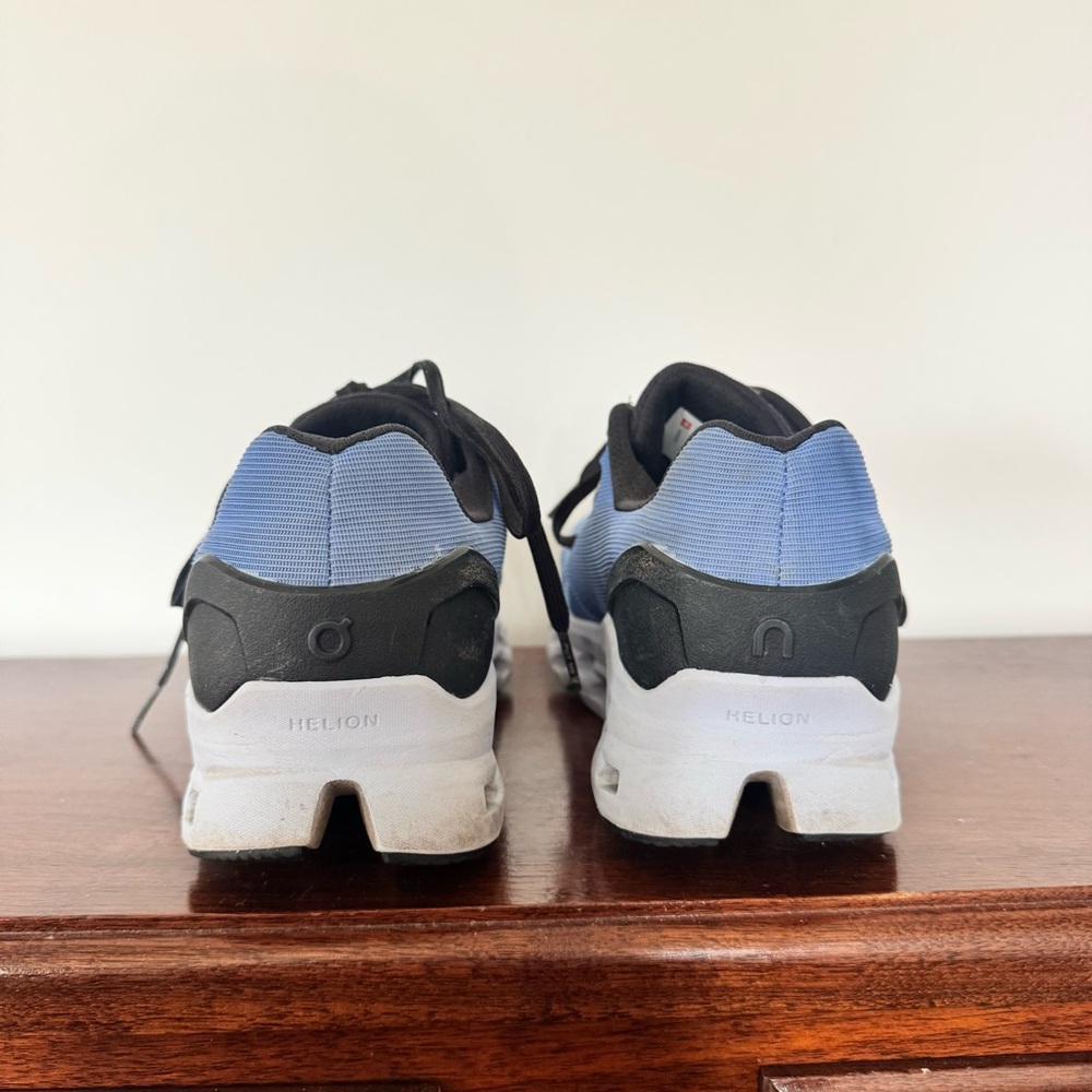 On Running CLOUDSTRATUS Running Sneakers Marina Blue Women’s 8 Shoes - Picture 2 of 8